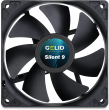 Gelid Silent 9 Black Case Fan